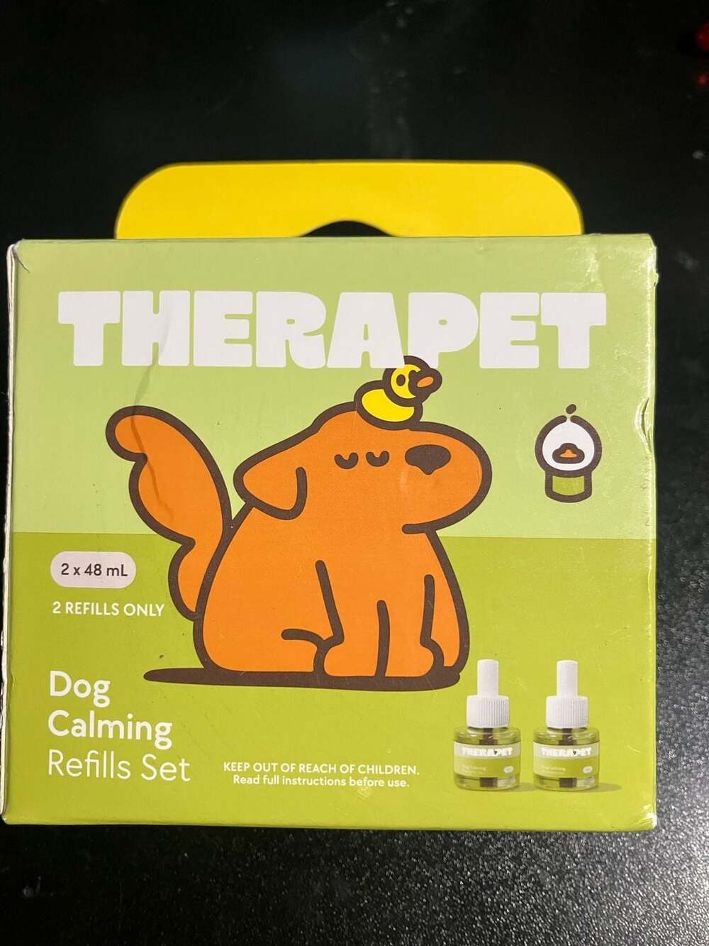 TheraPet Dog Calming Pheromone Diffuser Refills Set - 2 x 48 ml Bottles